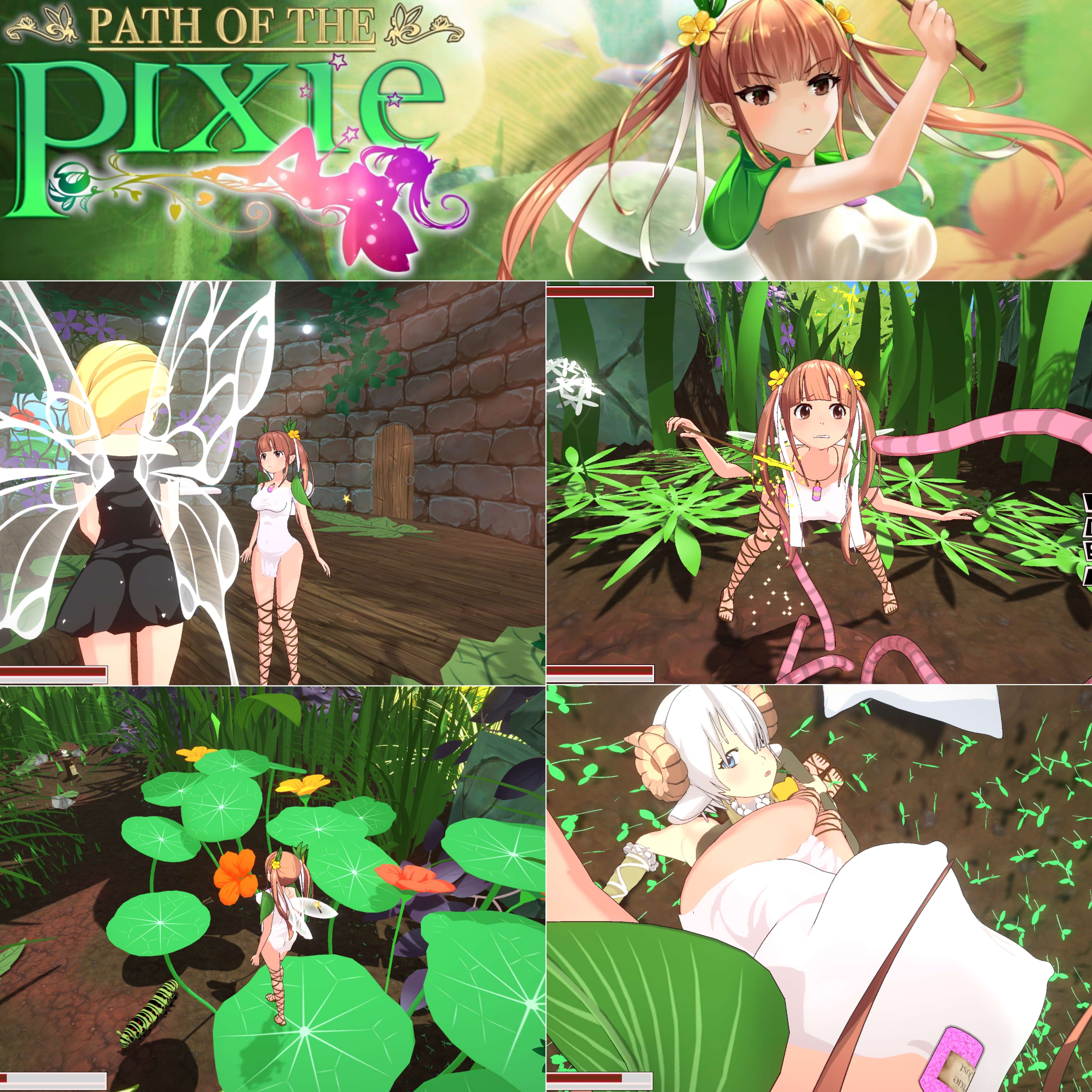 【RPG/生肉/回合制战斗H/触手】Path of the Pixie